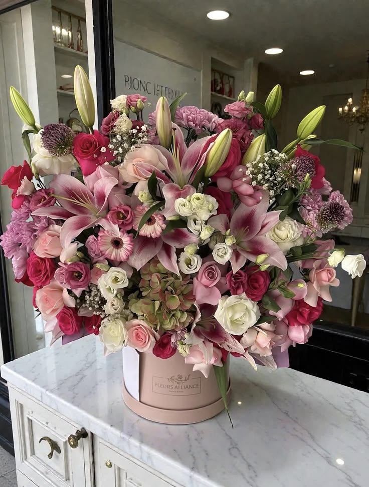 Large flower bouquet